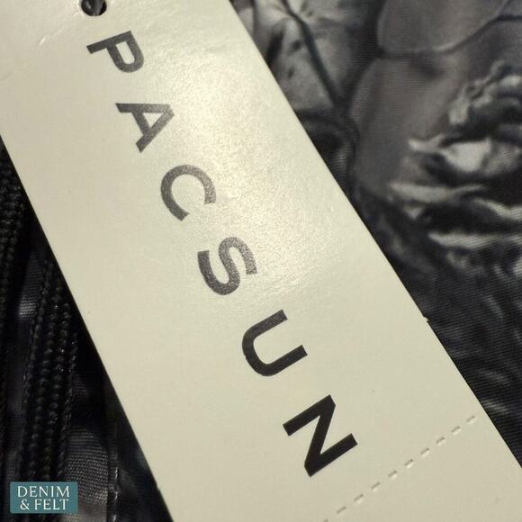 PacSun Grey Camo Swim Trunks Men’s Medium 4.5” Inseam 15” Outseam NEW - Picture 11 of 11